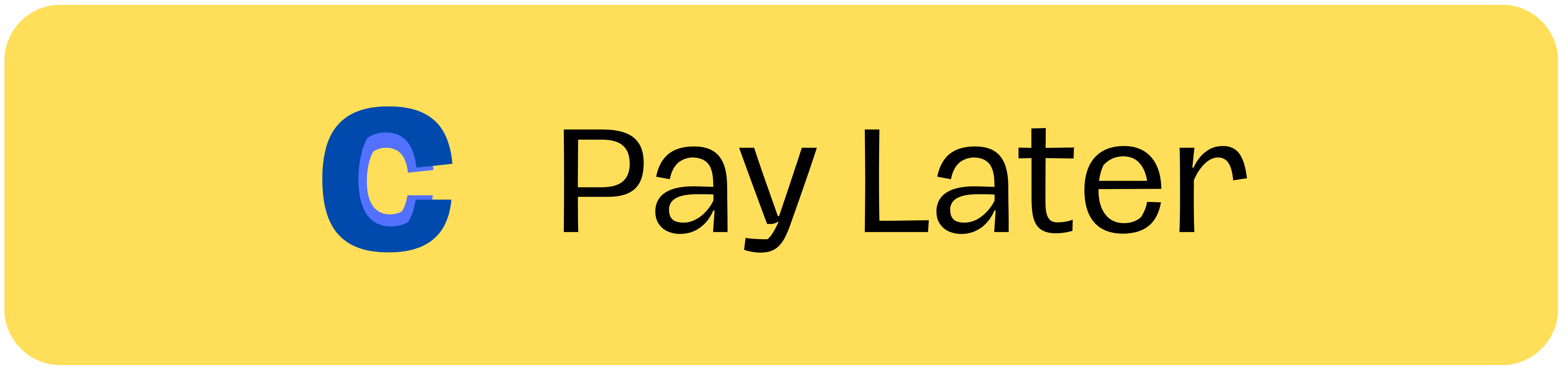 codecal pay later payment button