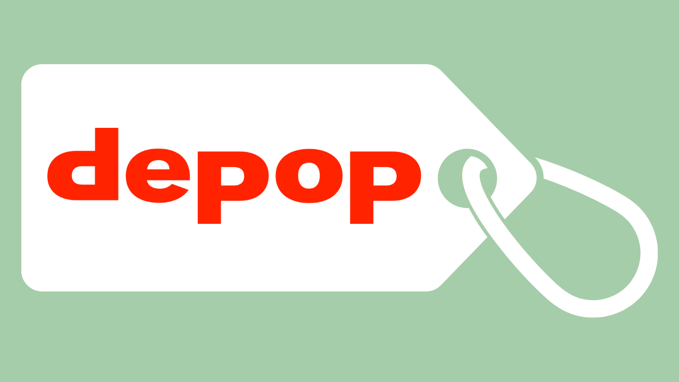 depop logo