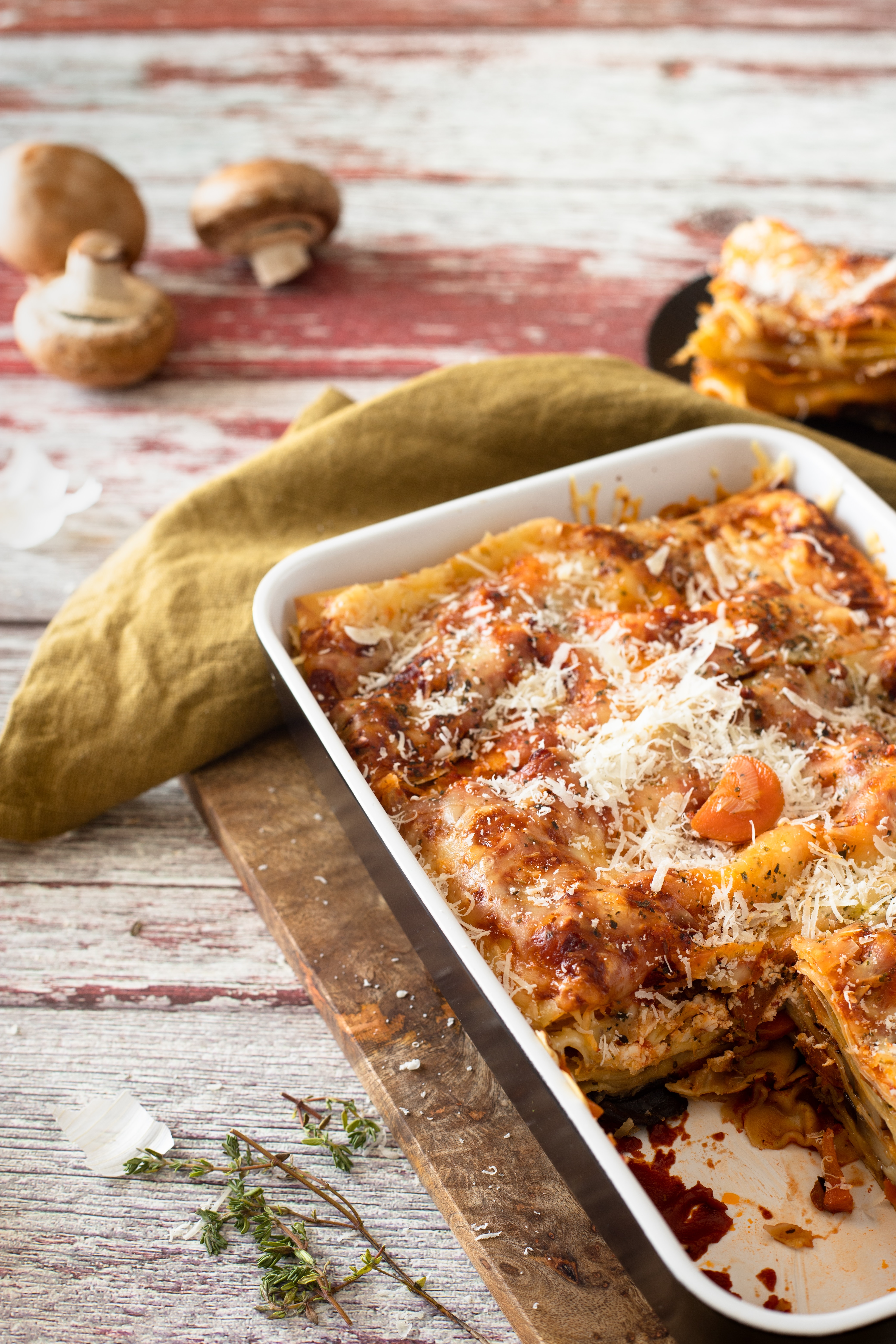 veg lasagna image