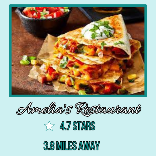 Amelia's restaurant